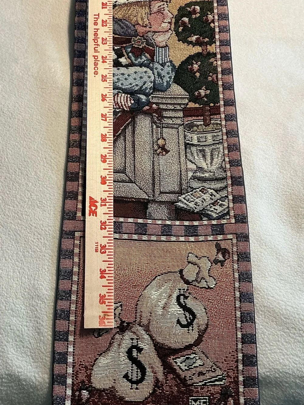 Mary Engelbreit Tapestry Wall Hanging It’s Good To Be Queen Bell Pull Vintage